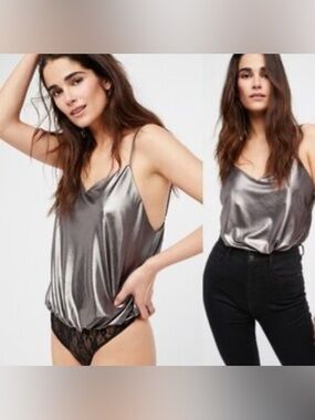 NWT Free People Pistola Bodysuit size L
